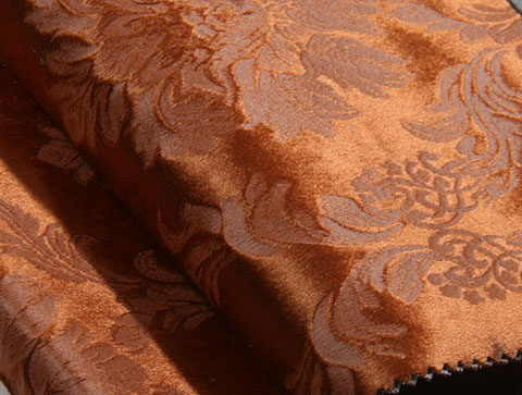 Embossed Velvet Fabric