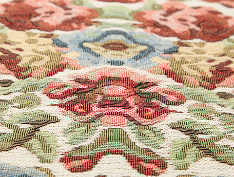 Poly Jacquard Carpet Fabric