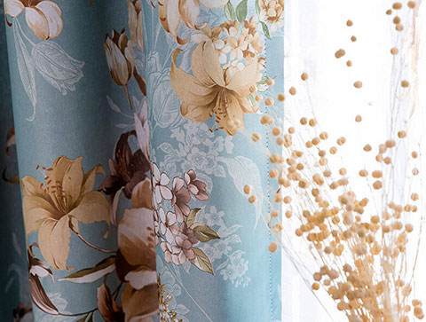 Printed Curtain Fabric