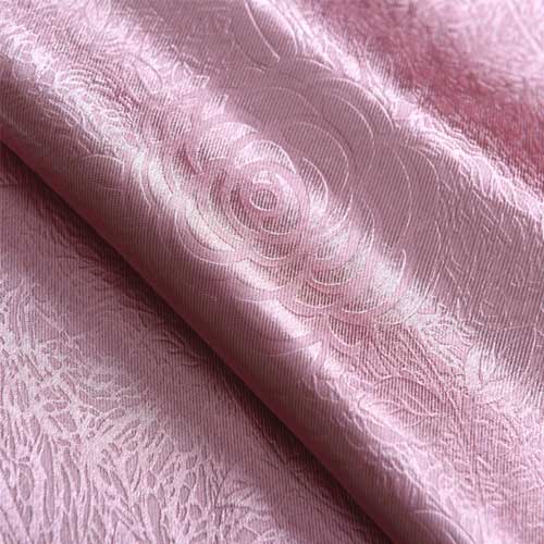 embossed curtain fabric