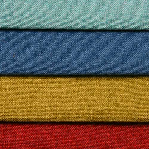 grey linen look eyelet curtains