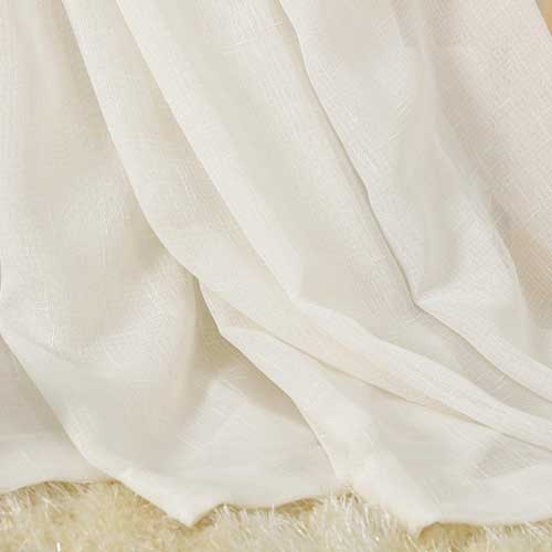 sheer curtain fabric types