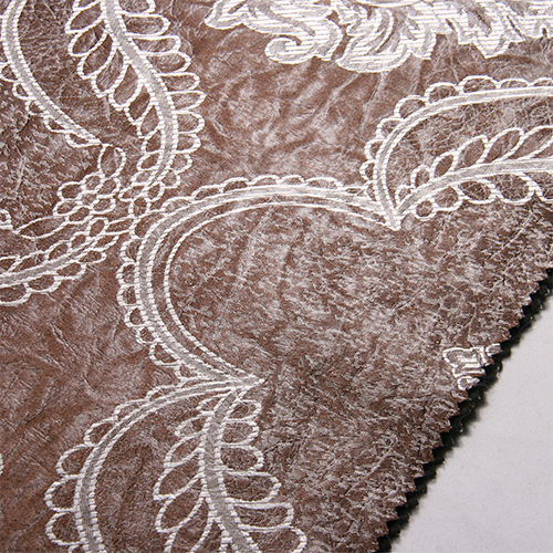 brown jacquard curtains