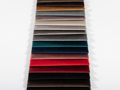 Solid Color Furniture Velour Upholstery Super Soft Plain Dye Fabric For Sofa Curtain