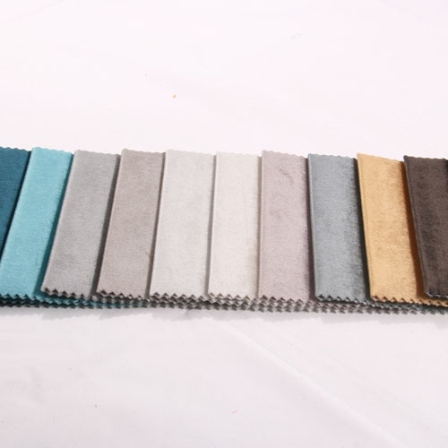 velvet plain sofa fabric