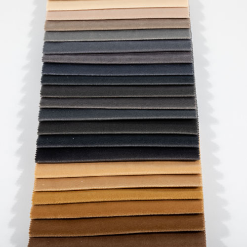 plain holland velvet fabric