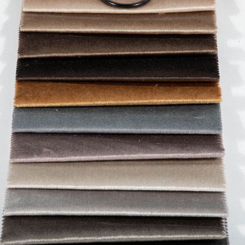 polyester plain holland velvet