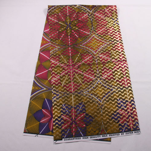 100 polyester africa wax fabric
