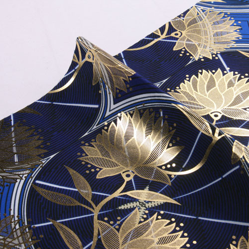 visco wax print fabric