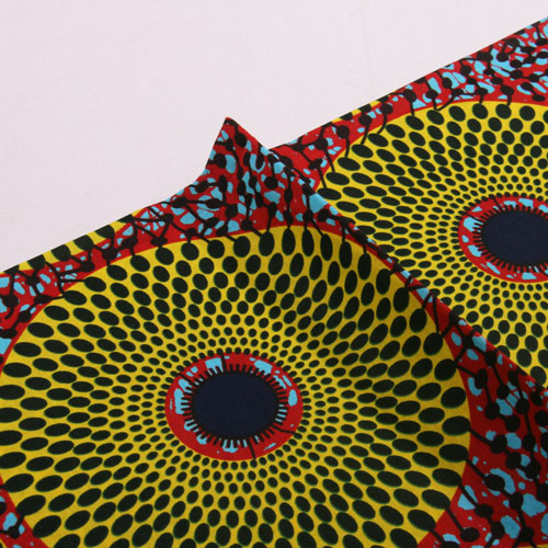 100 polyester african wax prints fabric