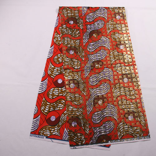 gold and silver color bronzing cotton