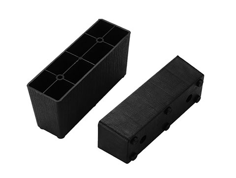 European Plastic Furniture Leg Type Sofa Plastic Leg