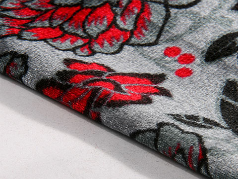 Hot Sale 100% Polyester Fabric Printed Classic Fabric Super Soft Use For Sofa