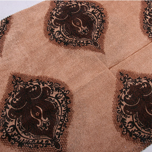 high quality backing print velvet