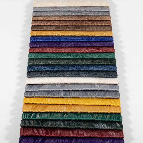 emboss sofa upholstery velvet fabric