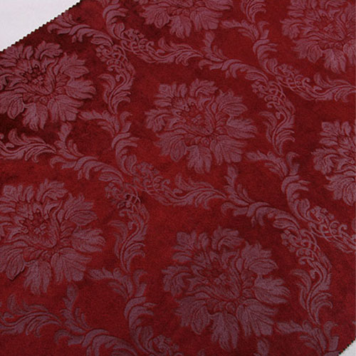 foil printed plush velvet fabric