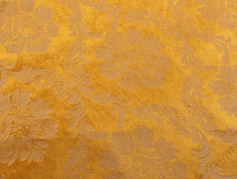 Polyester Plain Dyeing Foil Printed Plush Velvet Fabric For Hometextile