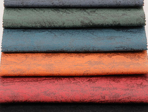 High Quality Fashion New Sofa Leather Look Fabric Printed