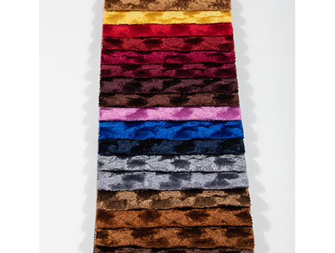 100% Polyester Sofa Upholstery Fabric Ice Crushed Velvet Fabric