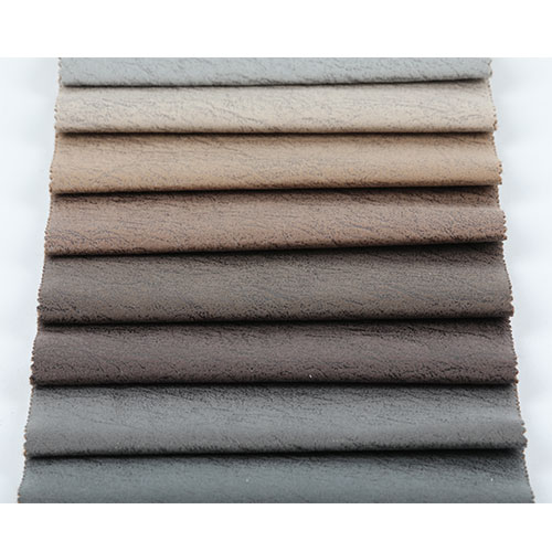 embossed polyester fabric leather