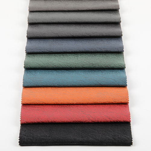 polyester fabric leather for decorate