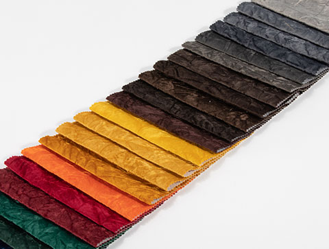 Crumpled Velvet Fabric Bonded With Tc For Sofa Upholstery Fabric