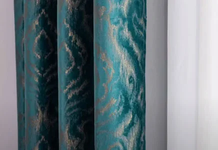 Velvet Curtain Fabric