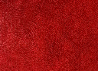 Red Faux Leather