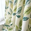 Leaf Print Curtain Fabric